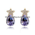 Vogue Elegant Star Shape Crystal Earrings Jewelry 02012111608